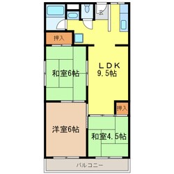 第2ホープハイツの物件間取画像